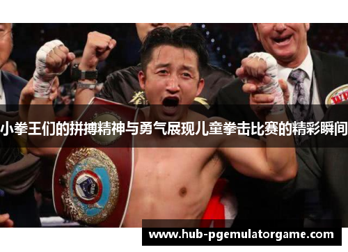 小拳王们的拼搏精神与勇气展现儿童拳击比赛的精彩瞬间